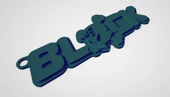 Брелок с логотипом Ken Block 43 1