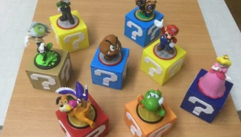 Подставка Amiibo с блоком вопросительного знака Марио (н... 1