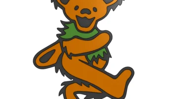 Магнит с танцующим медведем Grateful Dead (4 из 5)...... 1