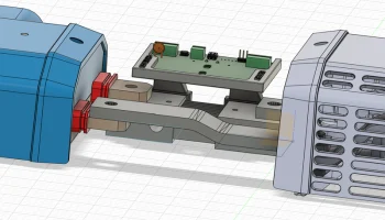Плата шунта diybms, монтажный кронштейн 1