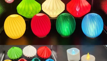Светодиодные чехлы Votive - Режим вазы......