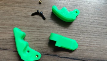Curvy Cam Lock Bag Clip M3 Screw Remix 2