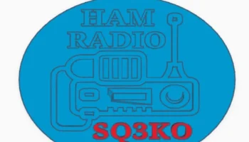 Брелок HAM RADIO + знак коротковолнового радио