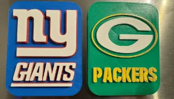 Магнит с логотипом Green Bay Packers 1