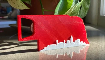 Открывалка для бутылок Nebraska Caphusker 1