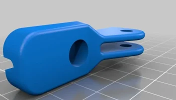 Крепление фонаря на шлем 1