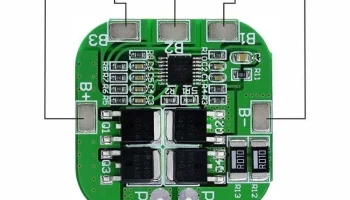 Крепление для аккумулятора 4s 18650 с. БМС