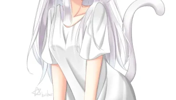 a cat girl