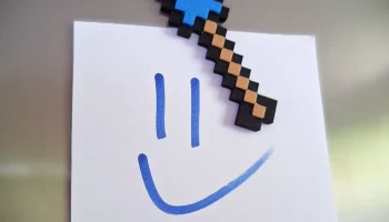 Магнит для лопаты Minecraft - защелкивается! АМС НЕ НУЖЕН...