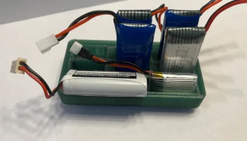 Gridfinity Mini Lipo Block