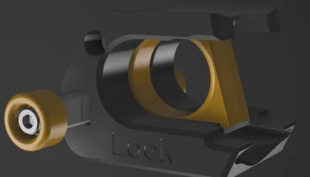 Блокировка триггера Dyson V10 2