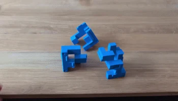 Блок вопросов о Супер Марио - 3D-головоломка 1