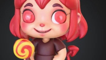 Лолли - Девушка-Демон - Из Cute & Cursed: The Chibiween ...