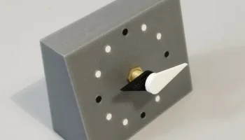 Настольные часы в ретро-стиле 1
