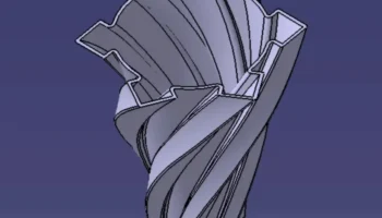 Spikey Спиральная Ваза