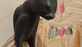 Поистине 3D-магнит для кошек, также известный как "Catgne... 1