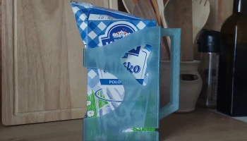 Держатель для коробки для молока