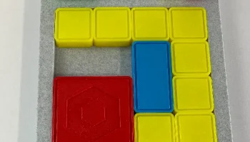 Игра-головоломка SlideSolver с магнитом и 30 различными з... 1