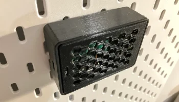 Держатель кейса Raspberry Pi 3/4/5 для IKEA SK&Aring;DIS 1