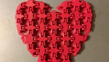 Ткань Flexi Heart (печать на месте) 2