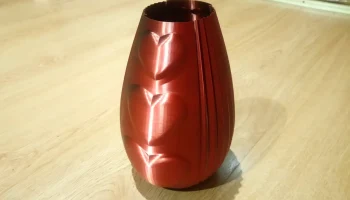 Ваза сердце валентинка