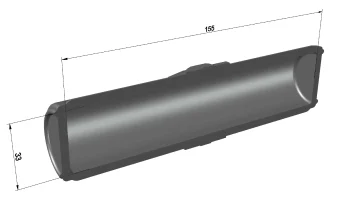Контейнер для хранения с резьбой 33 x 155 мм... 2