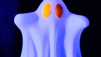 Режим вазы Ghost Booh для украшения Хэллоуина... 1