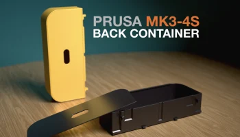 Ящик для хранения на задней раме Prusa MK3/MK4S (прочный ...