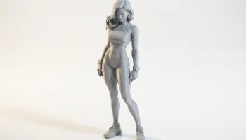 Фигурка "Красивая леди" Женский персонаж для 3D-печати...... 1