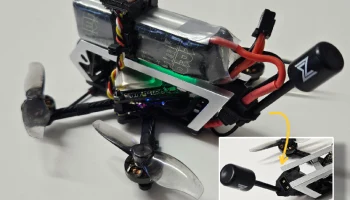 YMZFPV Lightning 2 XT30 и крепление для антенны VTX - Wal...