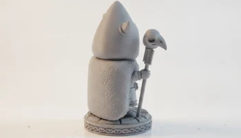 Фигурка Chess Viking Bishop, 3D-печать 3