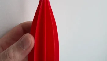 Выдувное рождественское украшение (печать в режиме вазы)... 2