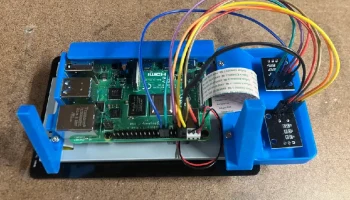 Подставка PiRadio Pi Touch Display 2 (5 дюймов) 3