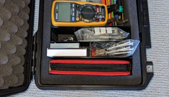 Организация полок для 1535 Pelican Case Air 1