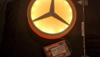 Световой короб Mercedes 1