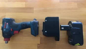 Переходник для аккумулятора Ryobi на инструмент Bosch 1