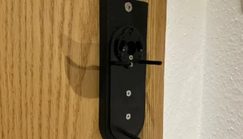 Aqara Smart Lock U200 - адаптер для монтажа на дверь 2