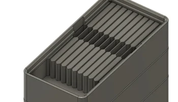 Контейнер для хранения резисторов Gridfinity