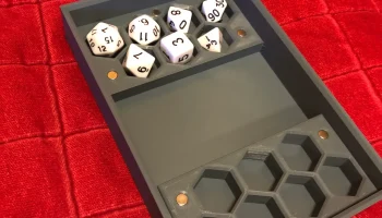 Поднос на роликах и держатель для кубиков: магнит 6x3 мм ... 1