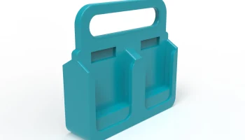 Держатель для крепления аккумулятора Makita 2