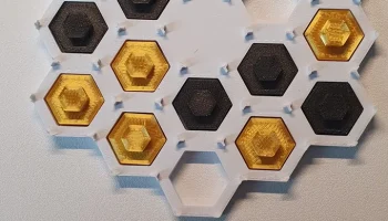 Hexa-hunt (настольная игра, полностью распечатанная в 3D) 4