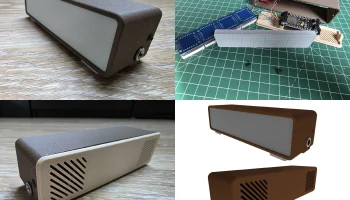 Корпус для MAX7219 и Esp8266