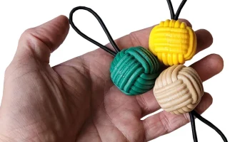 Брелок в виде обезьяньего кулака (стиль Paracord)