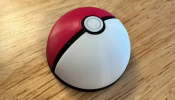 PokeBall (Покемон) - Магнит на холодильник (Многочастный)...