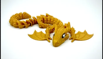 Glorious Wyvern - Шарнирный - Печать на месте - магнитный...