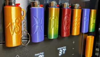 ⋐ Магнитный ⋑ Чехол или брелок для зажигалки Bic со знака...