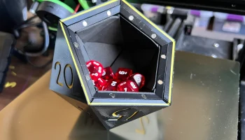 Контейнер для кубиков "Икосаэдр D20"... 3