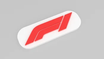 Магнит на холодильник Формулы 1 - логотип F1...... 1
