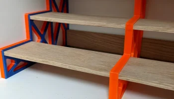 The Dowel: трехуровневая полка для специй.