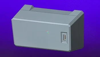 Корпус для 2,2-дюймового ЖК-дисплея и ESP32 Wemos. 1